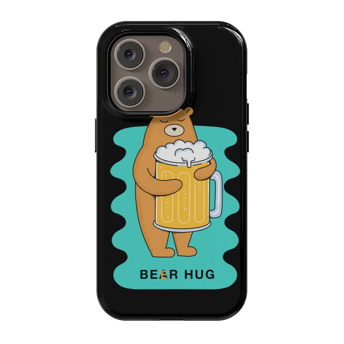 iPhone 14 Pro StrongFit Beer Hug 2 by Coffee Man