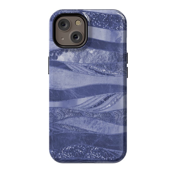 iPhone 14 StrongFit Wavy Glamour Lines 2 by Andrea Haase