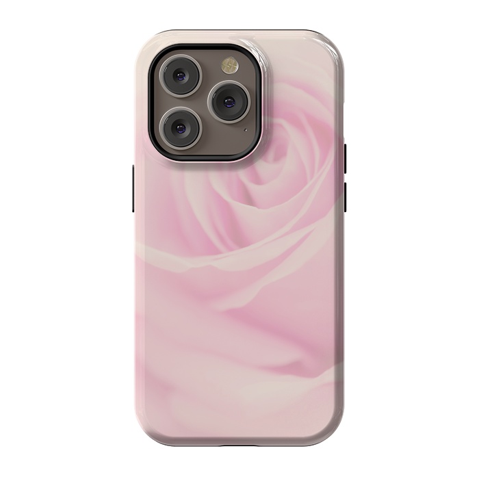iPhone 14 Pro StrongFit Pink Rose by  Utart