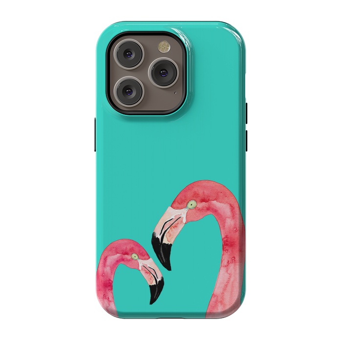 iPhone 14 Pro StrongFit Love In Pink by Amaya Brydon