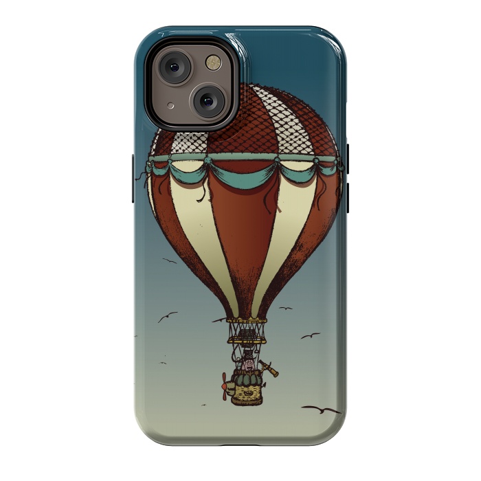 iPhone 14 StrongFit Fantastic voyage of Mr.Pig by Mangulica