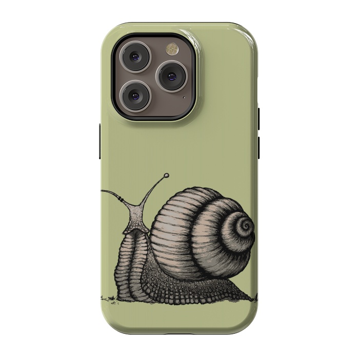 iPhone 14 Pro StrongFit SNAIL by Mangulica