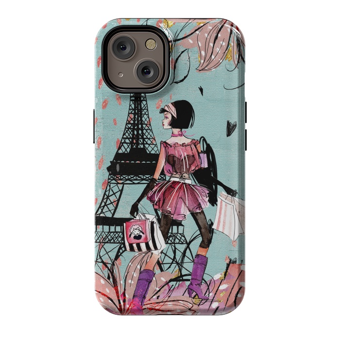 iPhone 14 StrongFit Fashion Girl in Paris by  Utart