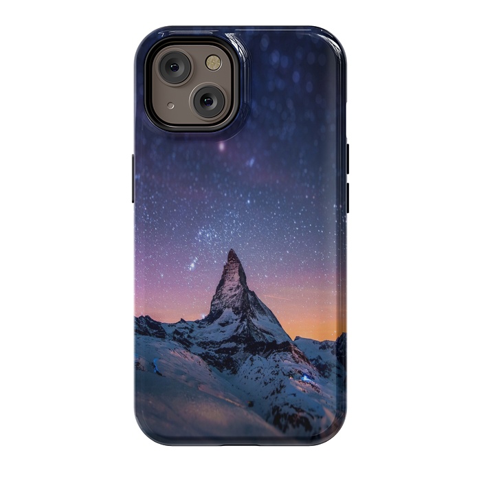 iPhone 14 StrongFit Mountain Reach the Galaxy by ''CVogiatzi.