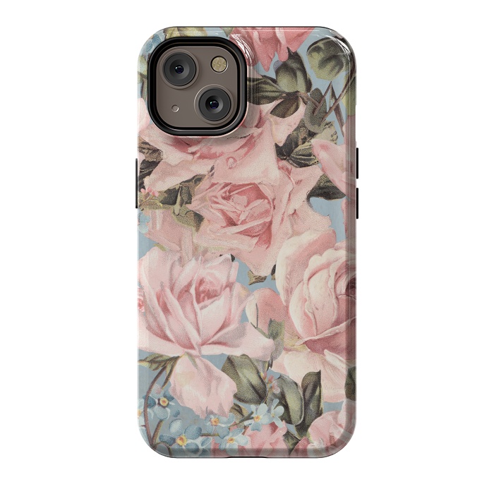 iPhone 14 StrongFit Lovely Spring Flowers and Roses by  Utart