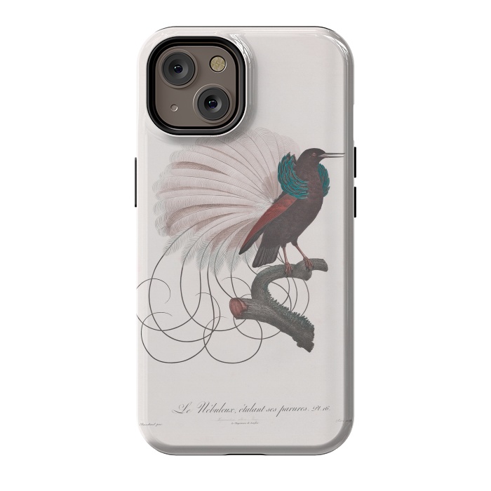 iPhone 14 StrongFit Extravagant Vintage  Bird by Andrea Haase
