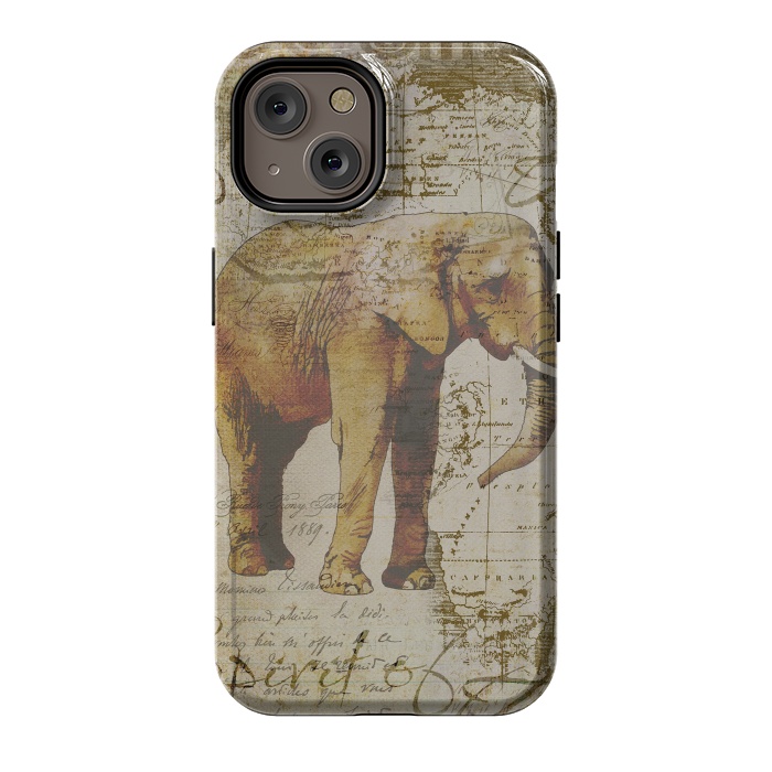 iPhone 14 StrongFit African Elephant by Andrea Haase