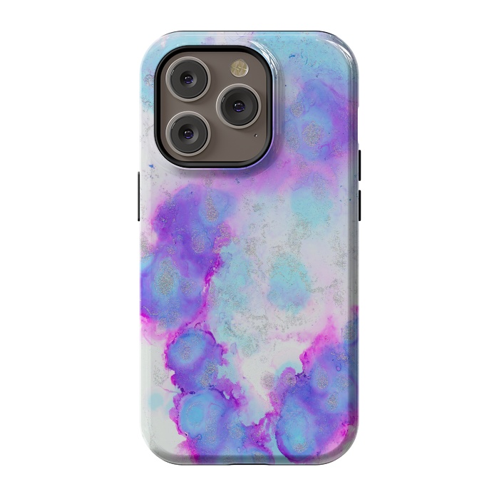iPhone 14 Pro StrongFit Alcohol ink 3 by haroulita