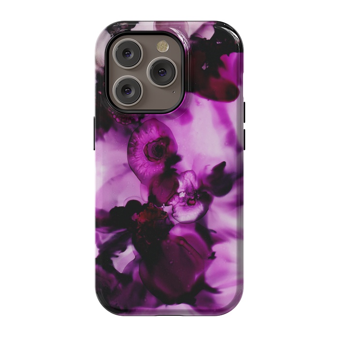 iPhone 14 Pro StrongFit Alcohol ink 5 by haroulita