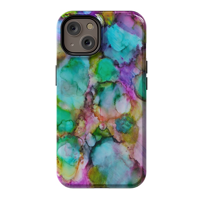 iPhone 14 StrongFit Alcohol ink 8 by haroulita