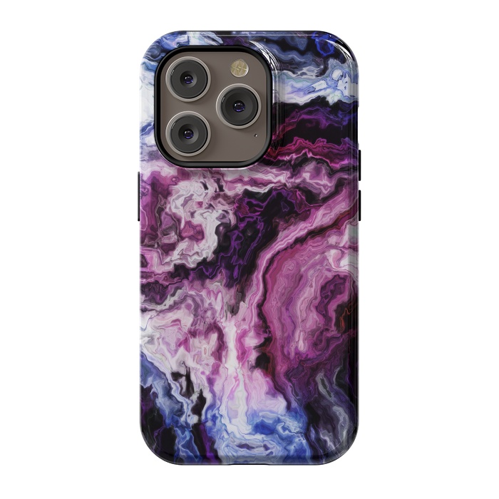 iPhone 14 Pro StrongFit wavy marble i by haroulita