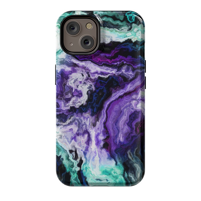 iPhone 14 StrongFit wavy marble ii by haroulita