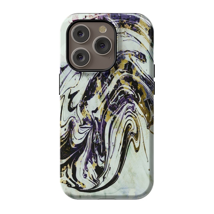 iPhone 14 Pro StrongFit artistic marble by haroulita