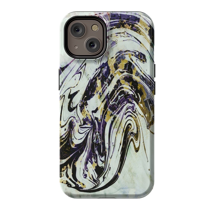 iPhone 14 StrongFit artistic marble by haroulita