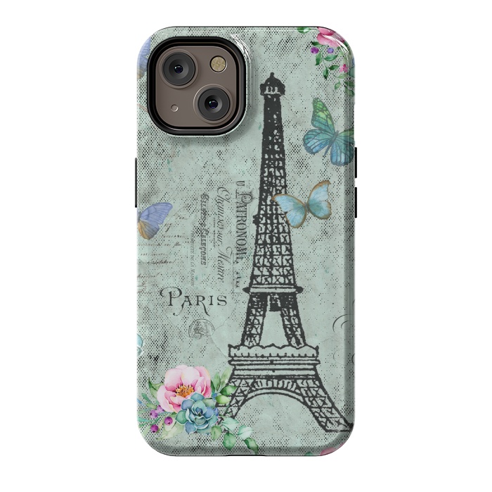iPhone 14 StrongFit Vintage Paris by  Utart