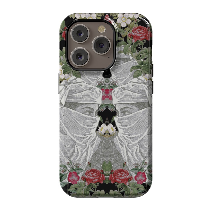 iPhone 14 Pro StrongFit Rose Queen by Zala Farah