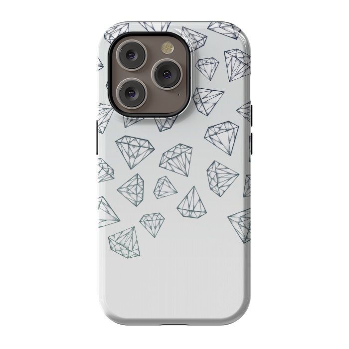 iPhone 14 Pro StrongFit Diamond Shower by Barlena