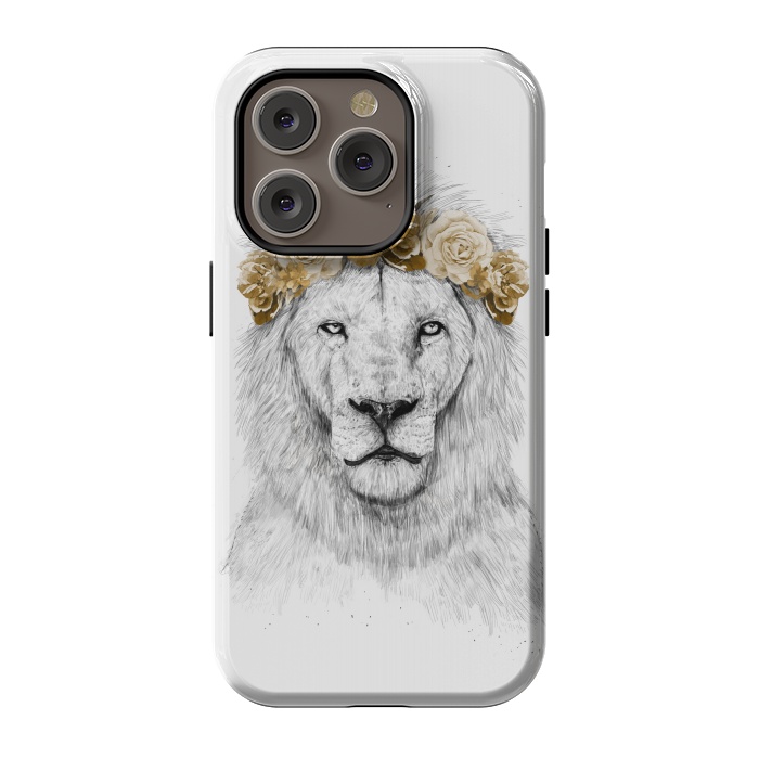 iPhone 14 Pro StrongFit Festival lion II by Balazs Solti