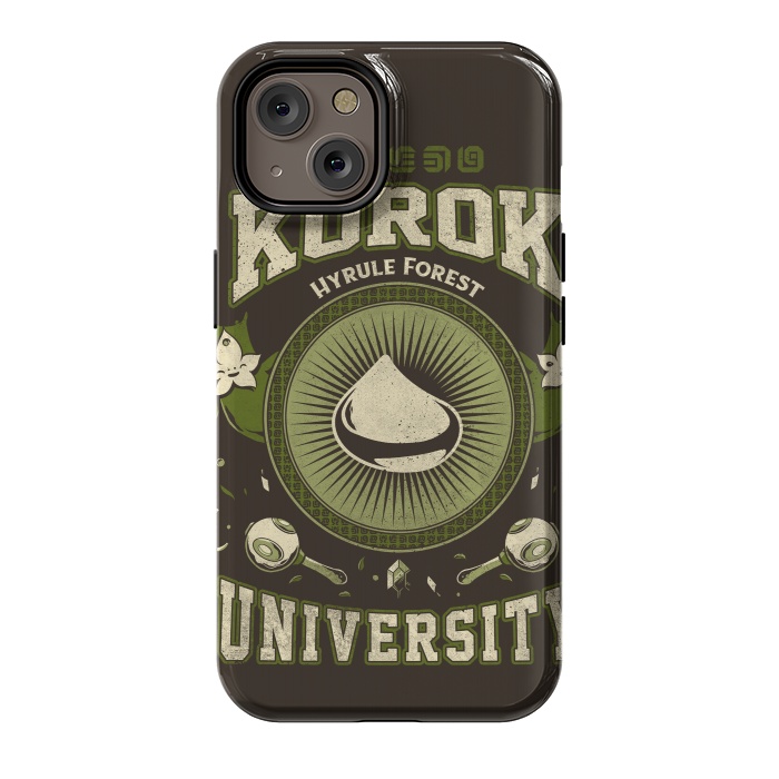 iPhone 14 StrongFit Korok University by Ilustrata
