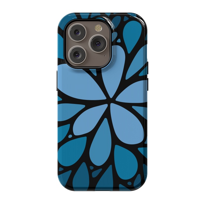 iPhone 14 Pro StrongFit Water Flower by Majoih