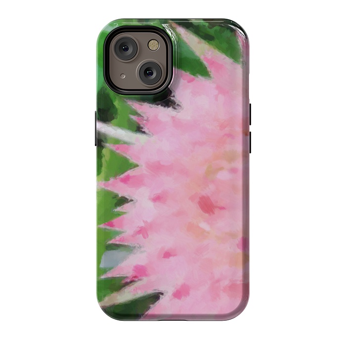 iPhone 14 StrongFit Pink Explosion by Majoih