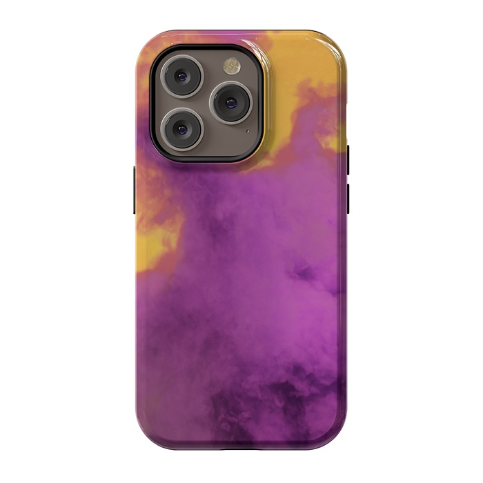iPhone 14 Pro StrongFit Ultraviolet Smoke by Gringoface Designs