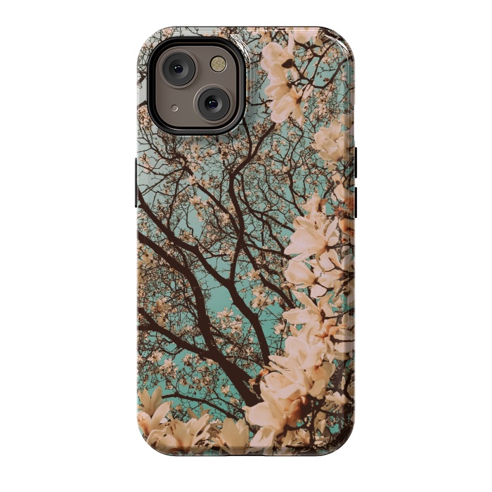 iPhone 14 StrongFit Spring Time Cherry Blossoms by Gringoface Designs