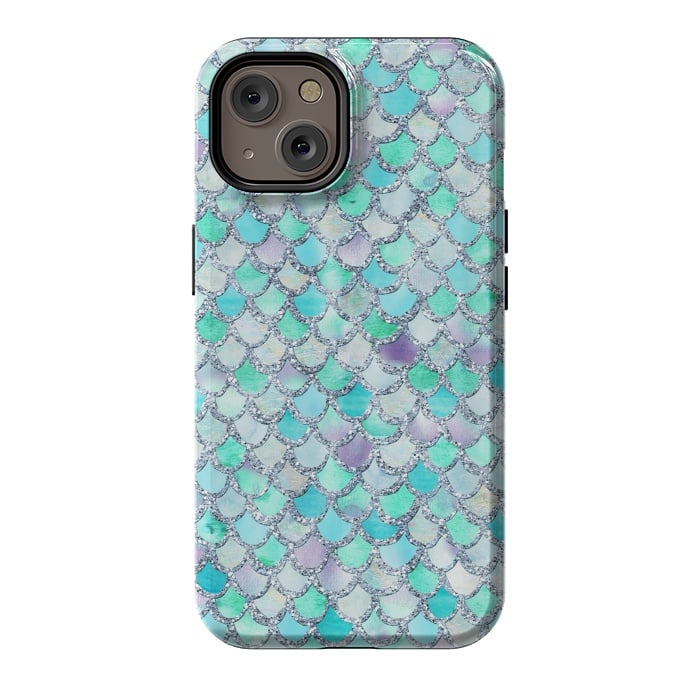 iPhone 14 StrongFit Hand drawn mermaid scales  by  Utart