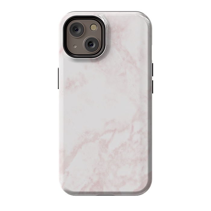 iPhone 14 StrongFit Rose-gold Marble Deluxe by Dushan Medich
