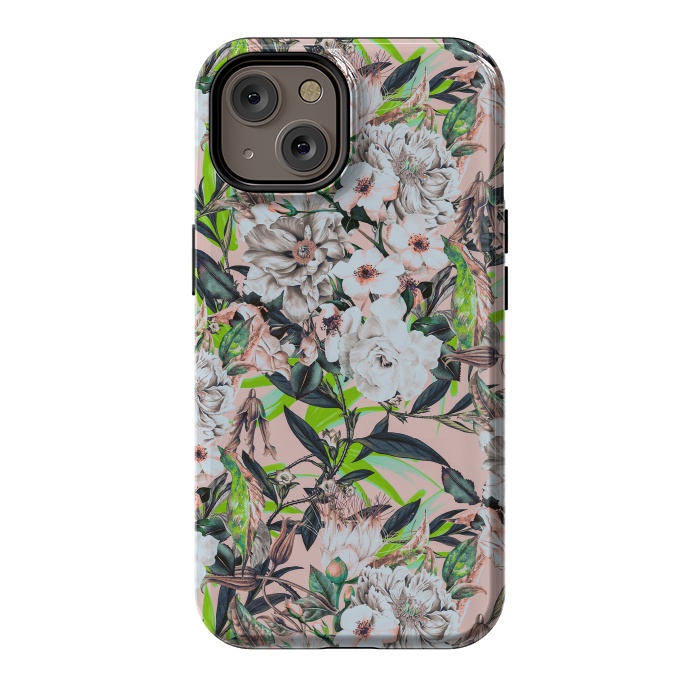 iPhone 14 StrongFit Flowering bouquet pink by Mmartabc
