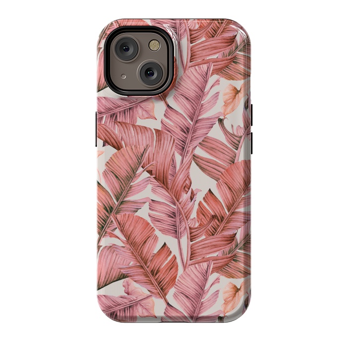 iPhone 14 StrongFit Jungle paradise pink by Mmartabc