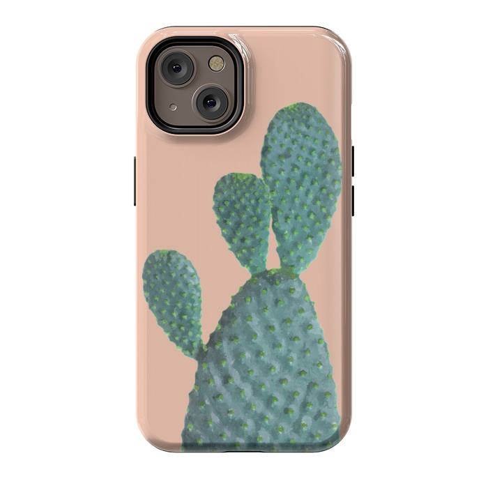 iPhone 14 StrongFit Cactus Watercolor by Alemi