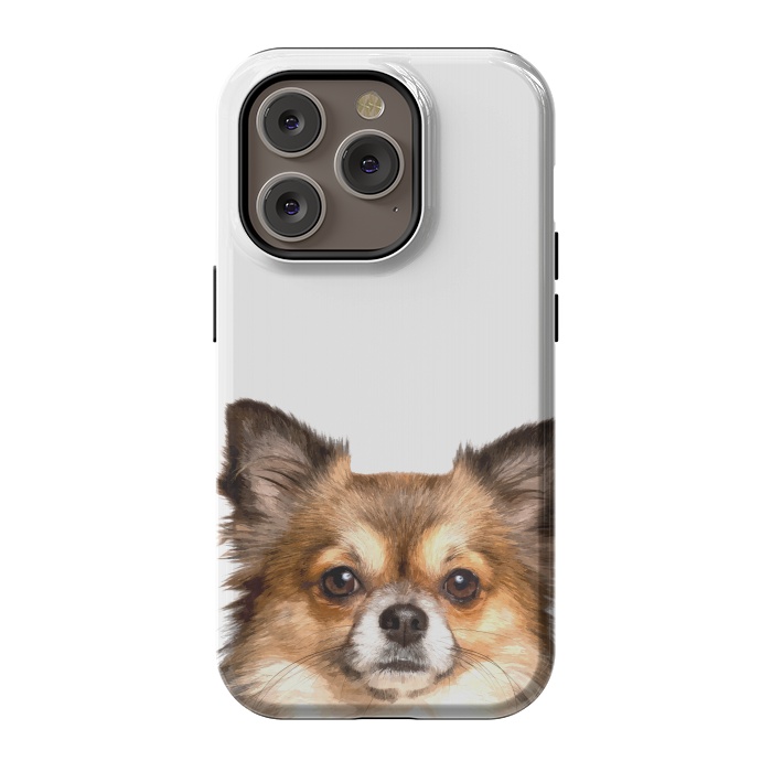 iPhone 14 Pro StrongFit Chihuahua Portrait by Alemi