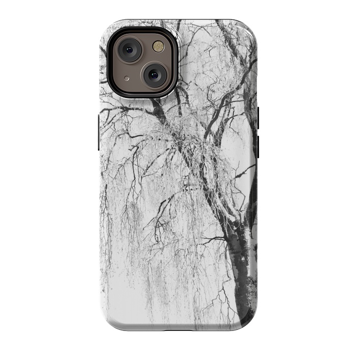 iPhone 14 StrongFit White Snow Tree by Alemi