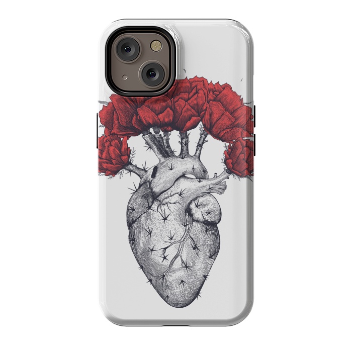 iPhone 14 StrongFit Cactus heart by kodamorkovkart