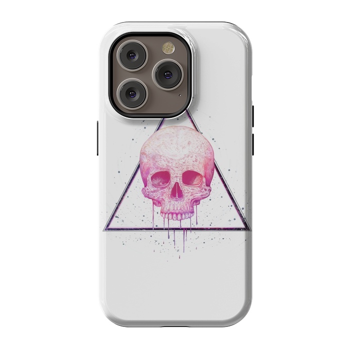 iPhone 14 Pro StrongFit Skull in triangle by kodamorkovkart