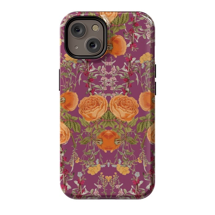 iPhone 14 StrongFit Vibrant Botanic by Zala Farah