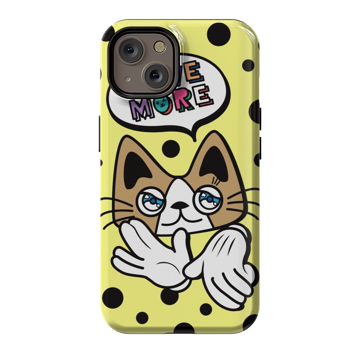 iPhone 14 StrongFit CUTIE CAT by Michael Cheung
