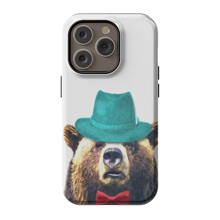 iPhone 14 Pro StrongFit Cute Bear by Alemi