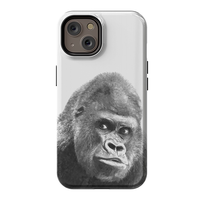 iPhone 14 StrongFit Black and White Gorilla by Alemi