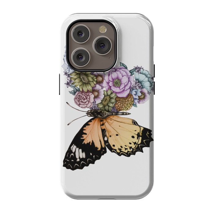 iPhone 14 Pro StrongFit Butterfly in Bloom II by ECMazur 