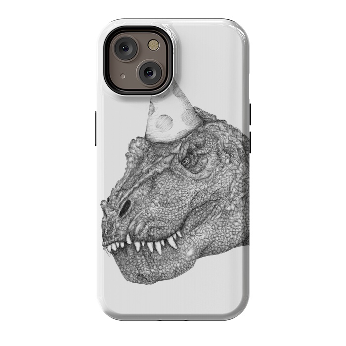 iPhone 14 StrongFit Party Dinosaur by ECMazur 