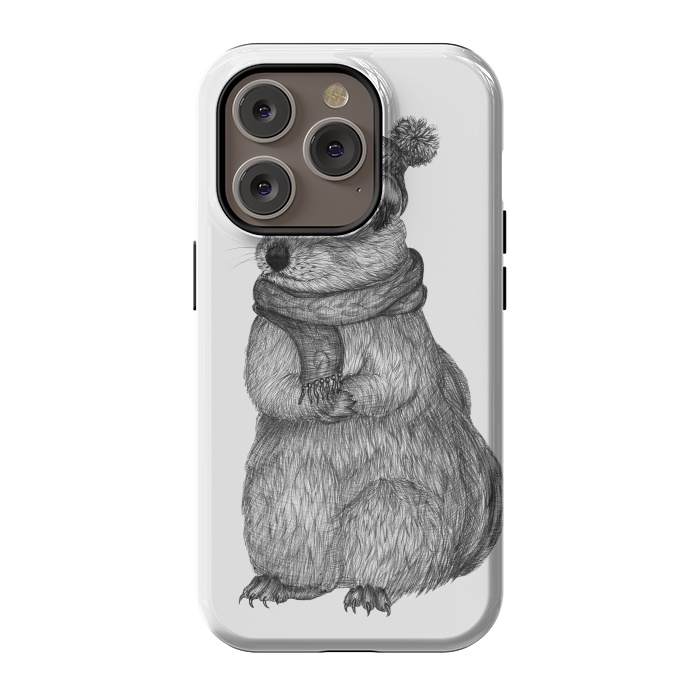 iPhone 14 Pro StrongFit Chilly Chipmunk by ECMazur 