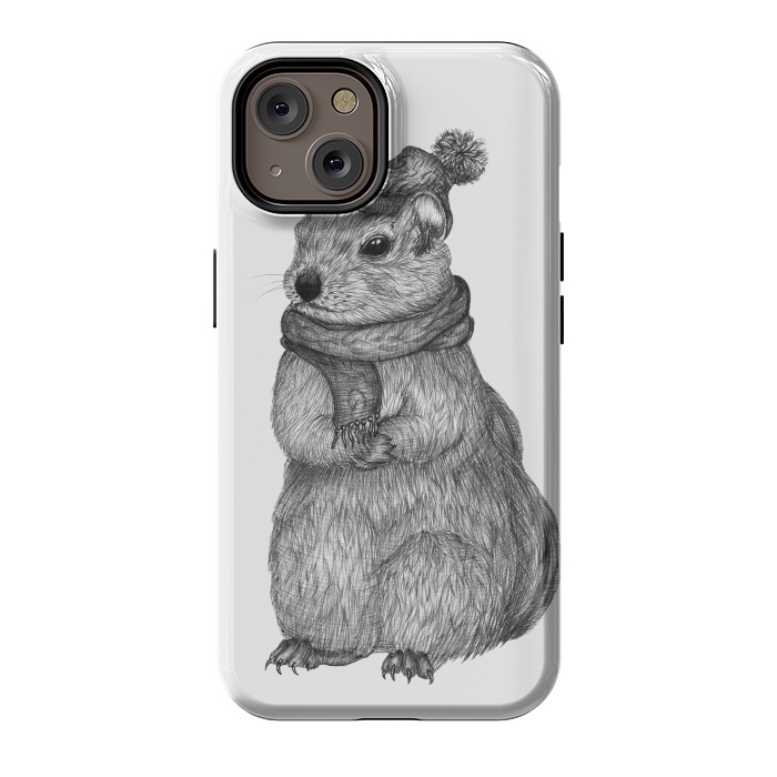 iPhone 14 StrongFit Chilly Chipmunk by ECMazur 