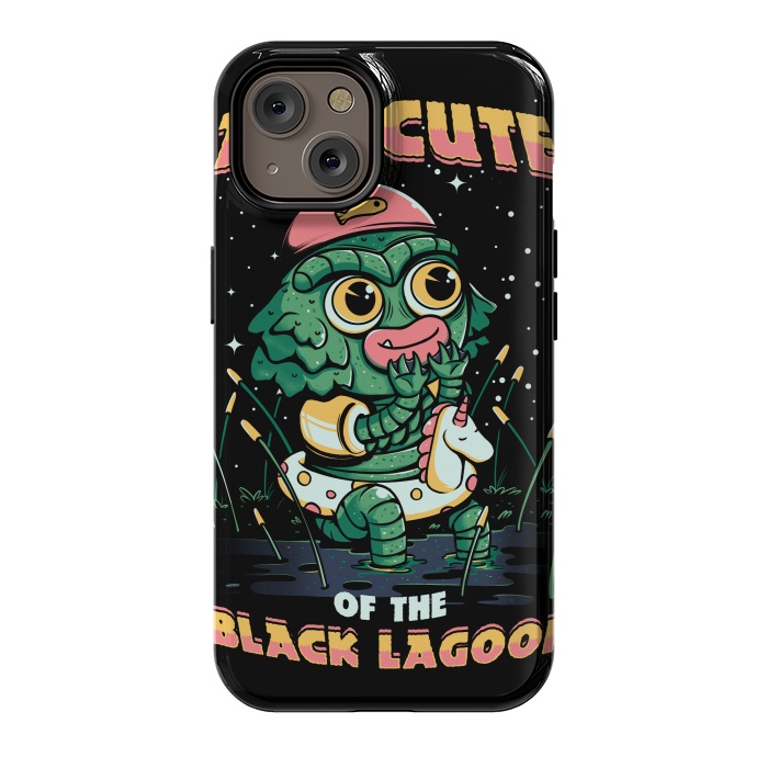 iPhone 14 StrongFit Cute of the black lagoon! by Ilustrata