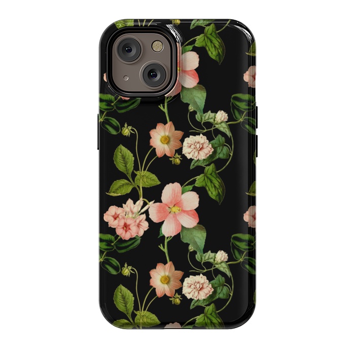 iPhone 14 StrongFit Beautiful vintage flowers by  Utart