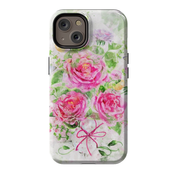 iPhone 14 StrongFit Camellias Bouquet by Creativeaxle