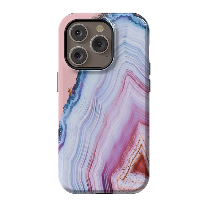 iPhone 14 Pro StrongFit Agate Beauty #Glam collection by ''CVogiatzi.