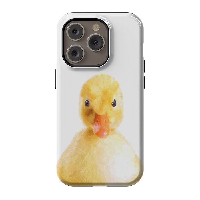 iPhone 14 Pro StrongFit Duckling Portrait by Alemi