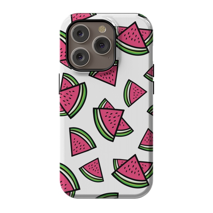 iPhone 14 Pro StrongFit Watermelon by Majoih